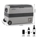 Dellonda Portable Fridge Freezer/Cool Box with LED Display 50L DL14 - Dellonda - My Roof Tent