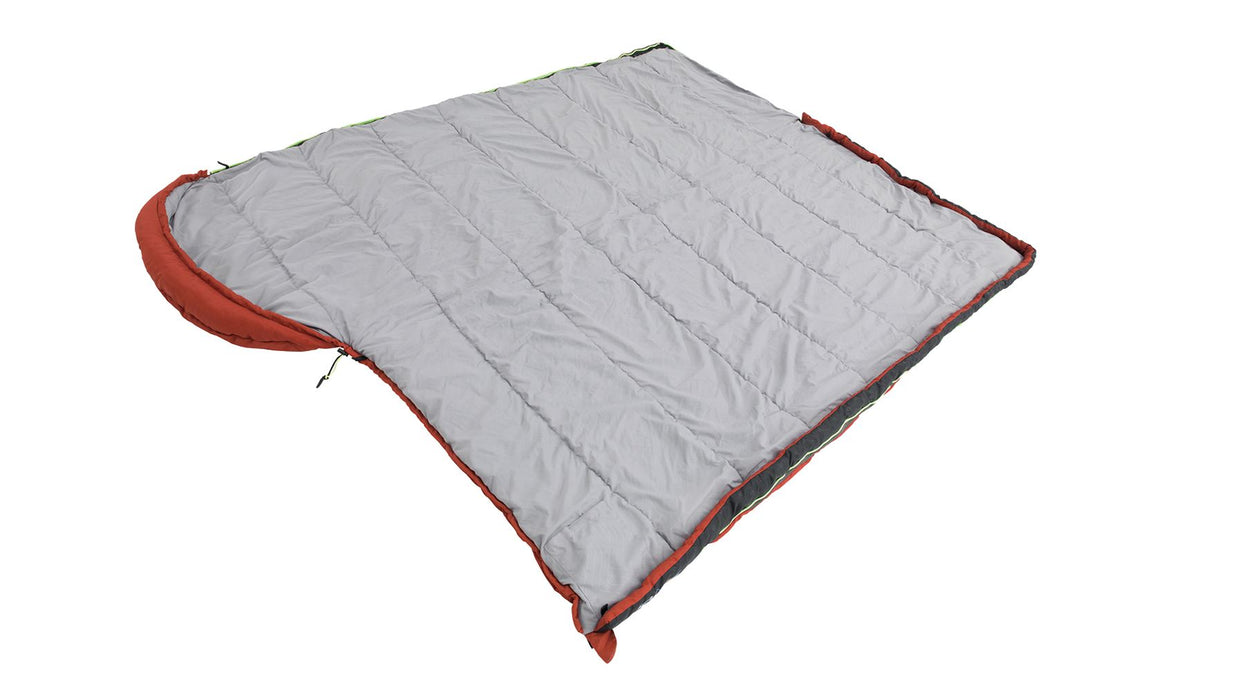Outwell Campion Lux Burnt Orange Orange Single Sleeping Bag - Outwell - My Roof Tent