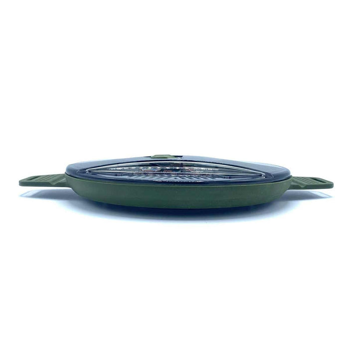 Wolf Outdoors EzyStow Collapsible Cooking Pot 2.5L Olive Green - Wolf Outdoors - My Roof Tent