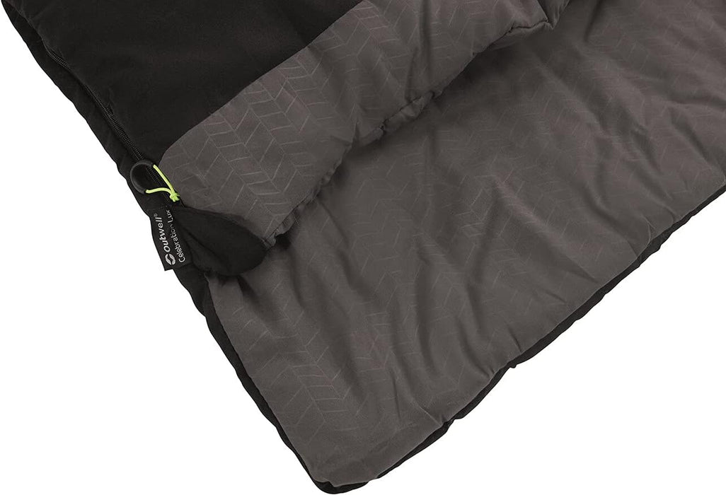 Outwell Celebration Luxury Single Sleeping Bag - Black - 2 Season - Outwell - My Roof Tent