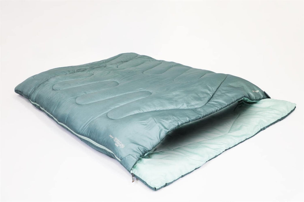 Vango Ember Double Double Mineral Green Sleeping Bag - Vango - My Roof Tent
