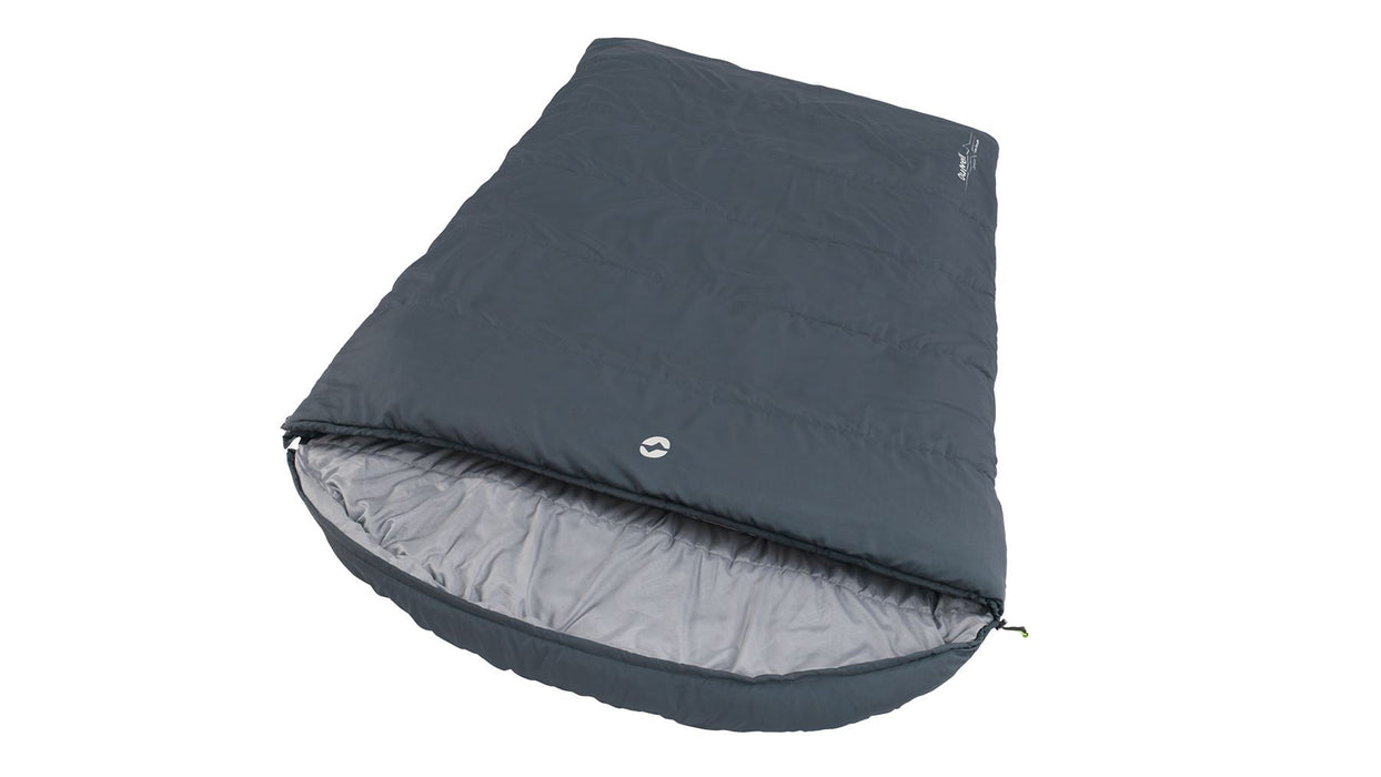 Outwell Campion Lux Double Dark Grey Double Sleeping Bag - Outwell - My Roof Tent
