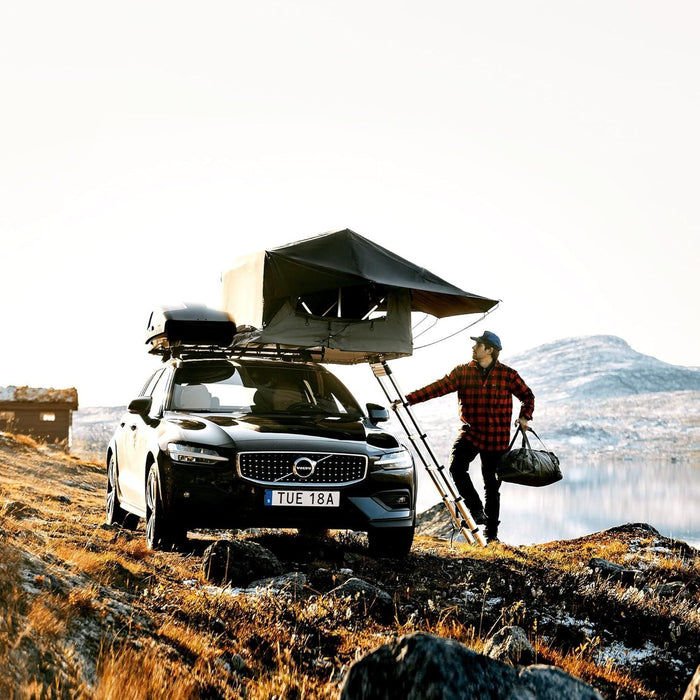 Thule Foothill two-person Low Profile roof top tent agave green - Thule - My Roof Tent