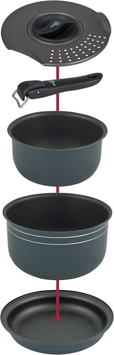 Bo-Camp Cookware Set Trekking 5 Pieces Aluminium - Bo-Camp - My Roof Tent