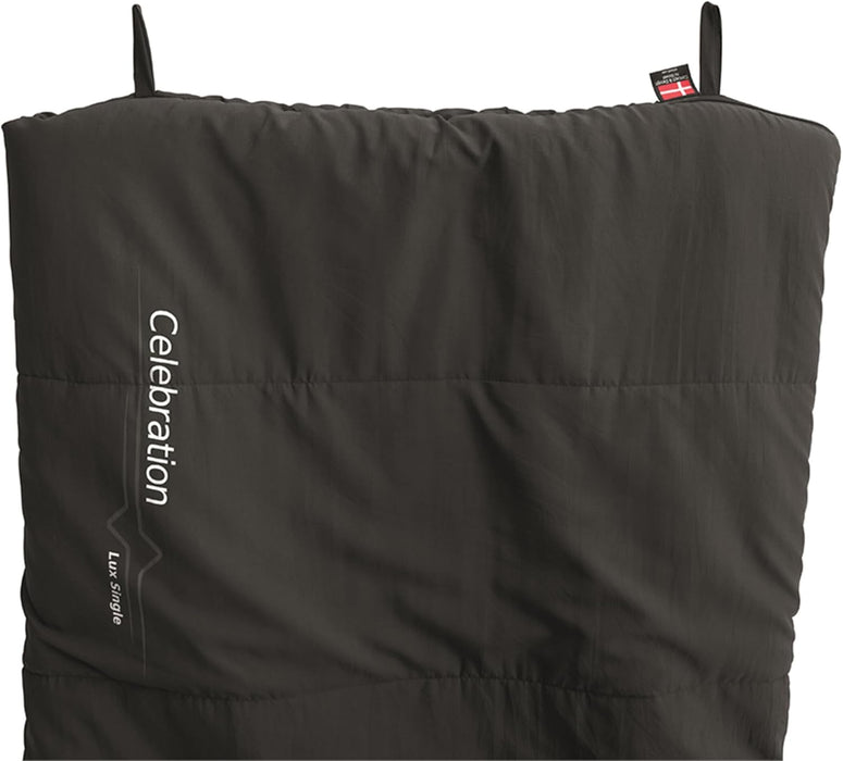 Outwell Celebration Luxury Single Sleeping Bag - Black - 2 Season - Outwell - My Roof Tent