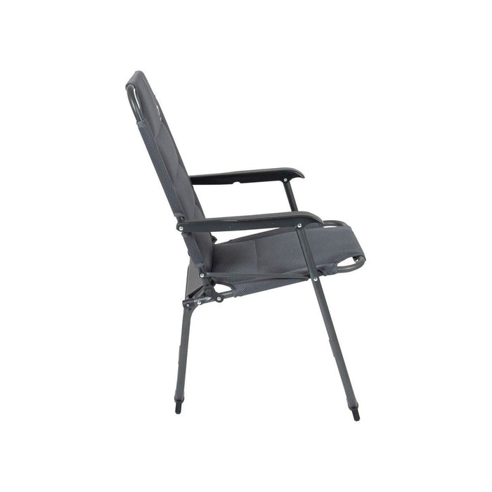 Bo-Camp Chair Copa Rio Air M Padded Aluminium Grey - Bo-Camp - My Roof Tent