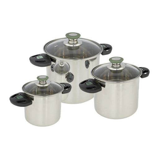 Bo-Camp Cookware Set Elegance Compact 3 RVS - Bo-Camp - My Roof Tent