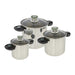 Bo-Camp Cookware Set Elegance Compact 3 RVS - Bo-Camp - My Roof Tent