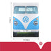 Vw Double Sleeping Bag Reversable Blue/Red 190Cm X 150Cm OL0183 - Board Masters - My Roof Tent