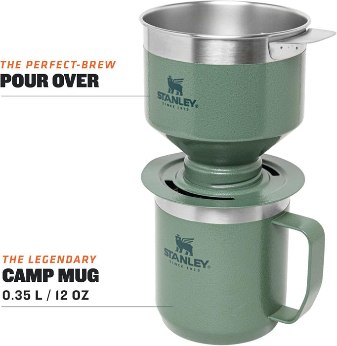 Stanley Perfect-Brew Pour Over Hammertone Green - Stanley - My Roof Tent