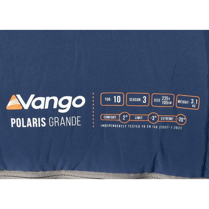 Vango Polaris Grande Sleeping Bag Grande Neptune - Vango - My Roof Tent