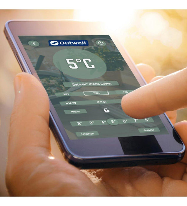 Outwell Arctic Chill 40 – High-Performance Coolbox with Bluetooth Control - Outwell - My Roof Tent