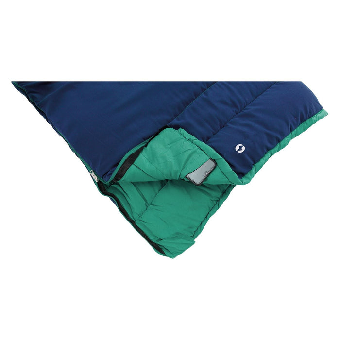 Outwell Champ Kids Ocean Blue Blue Junior Sleeping Bag - Outwell - My Roof Tent
