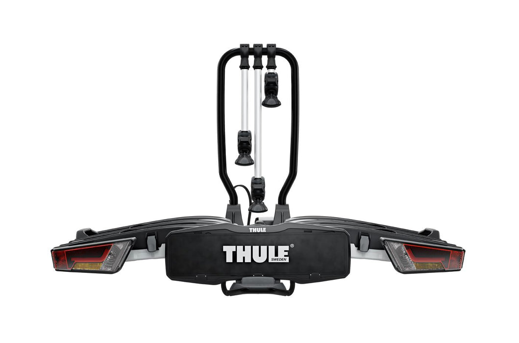 Thule EasyFold XT three-bike platform towbar bike rack black/aluminium Towbar Bike Rack - Thule - My Roof Tent