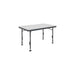 Crespo Table AP/246-M-89 Black 101 x 65cm - Crespo - My Roof Tent