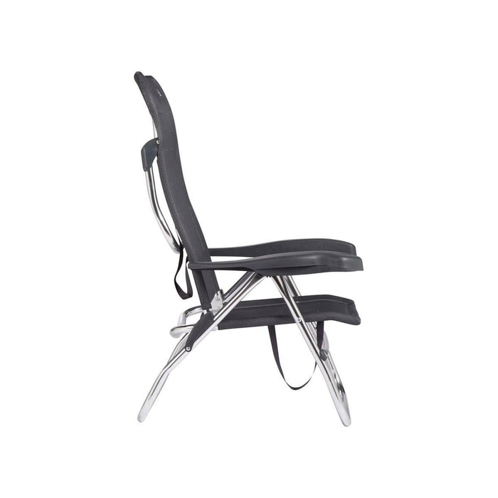 Crespo Beach Chair AL/223 Dark Grey - Crespo - My Roof Tent