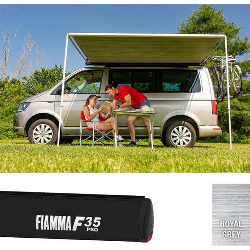 Fiamma F35pro 220 Deep Black - Royal Grey - Fiamma - My Roof Tent