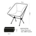 Oxford Camping Chair Black: Lightweight and Foldable Outdoor Chair for Camping - Oxford - My Roof Tent