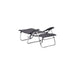 Crespo Beach Chair AL/223 Dark Grey - Crespo - My Roof Tent