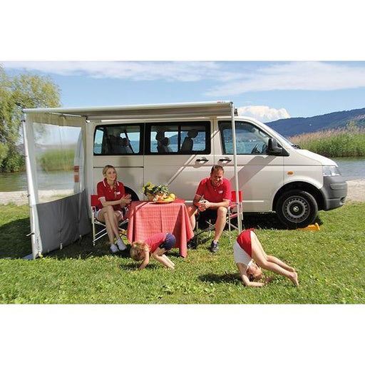 Fiamma F35 Pro Awning 300 Titanium Case Royal Grey Fabric Campervan Caravan - Fiamma - My Roof Tent