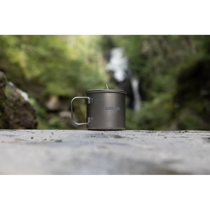 Vango Titanium Single Walled 350ml Mug Titanium - Vango - My Roof Tent