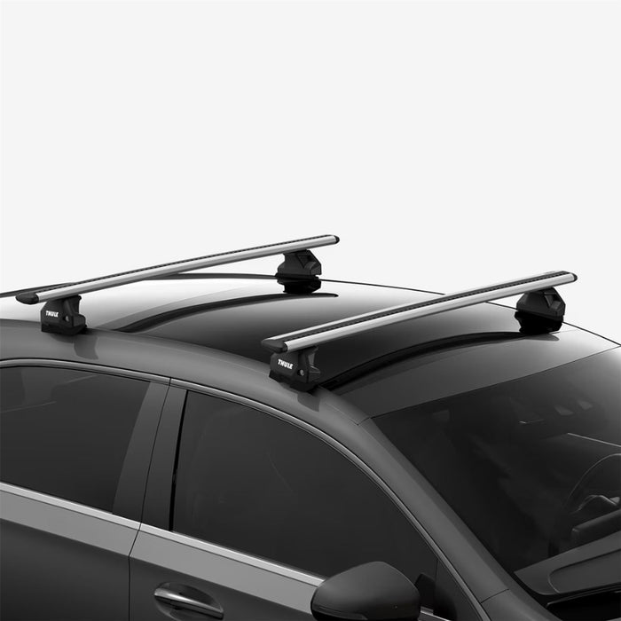 Thule WingBar Evo Roof Bars Aluminum fits Kia PV5 Cargo 2025- 4 doors with Fixed Points - Thule - My Roof Tent