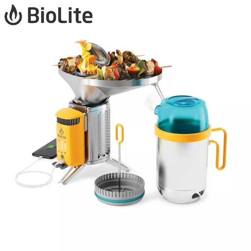 Biolite CampStove 2+ Complete Cook Kit Stove with USB Charging New 2025 Model - Biolite - My Roof Tent