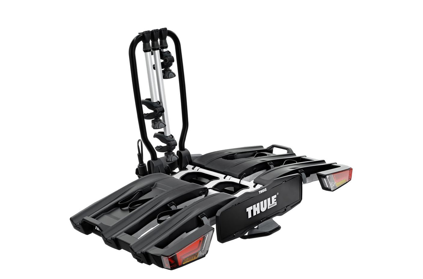 Thule EasyFold XT three-bike platform towbar bike rack black/aluminium Towbar Bike Rack - Thule - My Roof Tent