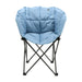 Travellife Lago Chair Cross Wave Blue 2129960 - Travellife - My Roof Tent