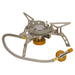 Vango Folding Stove with Windshield and Piezo Silver - Vango - My Roof Tent
