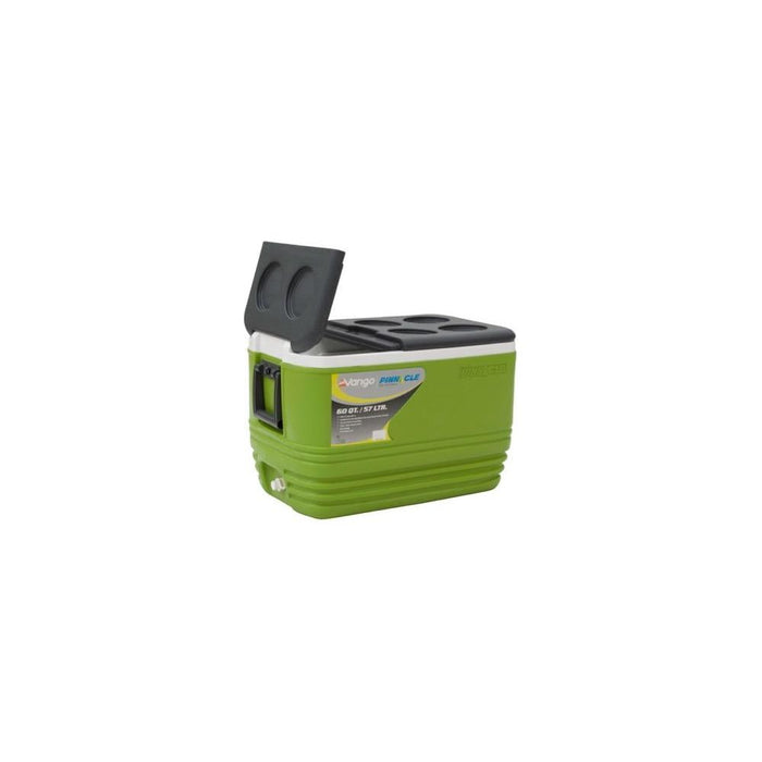 Vango Pinnacle 60 QT 57L Green Picnic Camping Food Drink Cool Box Cooler - Vango - My Roof Tent