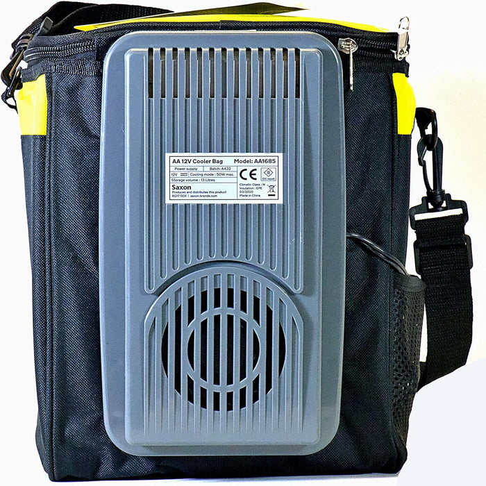 AA 12V Car Van Motorbike Boat & Travel 13 Litres Portable Cooler Fridge Box Bag - Tag_AA - My Roof Tent