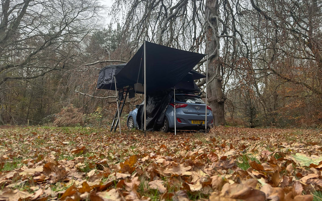 RoofBunk Explorer XL Soft Shell Roof Tent Canopy Awning & Windbreak - RoofBunk - My Roof Tent