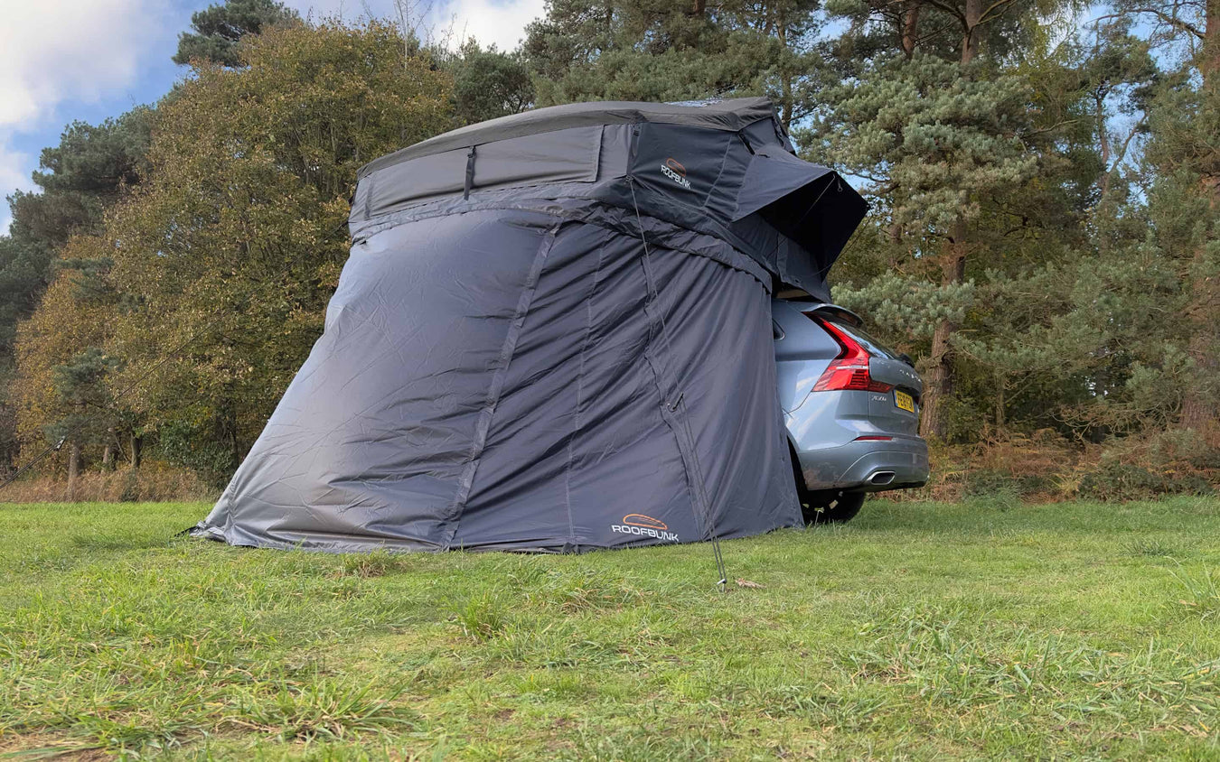 RoofBunk Explorer XL Soft Shell Roof Tent Annex Awning - RoofBunk - My Roof Tent