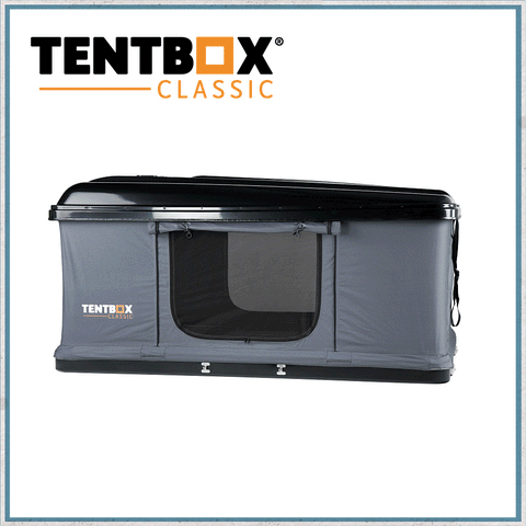 TentBox Classic 2.0 (Midnight Grey) 2 Person Roof Tent - TENTBOX - My Roof Tent