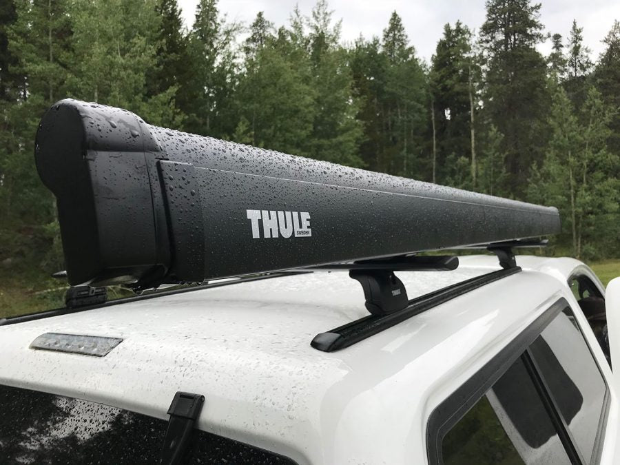Thule Outland Awning roll-up box awning 1.9m anthracite black - Thule - My Roof Tent