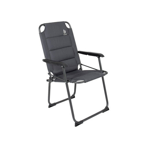 Bo-Camp Chair Copa Rio Air M Padded Aluminium Grey - Bo-Camp - My Roof Tent