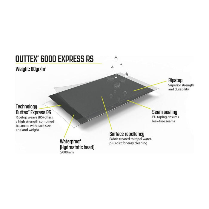 Outwell Crossville 250SA Air Drive-Away Campervan Air Awning 175-200cm - Outwell - My Roof Tent