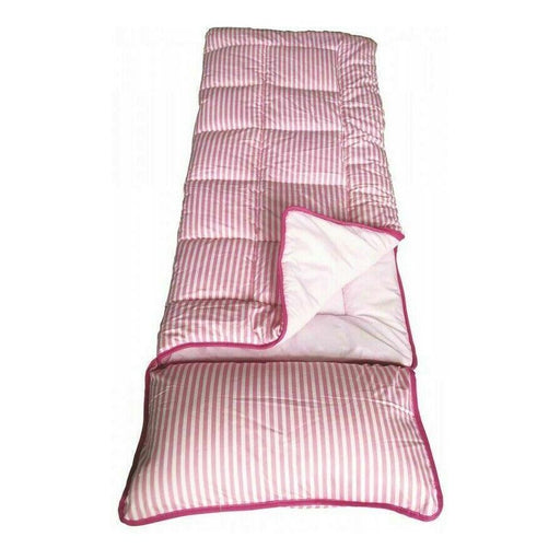 Sunncamp Pink Stripe Junior Sleeping Bag With Pillow Camping SB1120 400g/m - SunnCamp - My Roof Tent