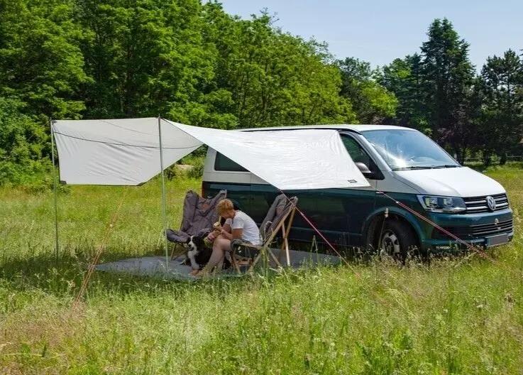 Reimo Mauritius Campervan Sun Canopy for T5 T6 California 4.6m (2m Rail) - Reimo - My Roof Tent