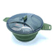 Wolf Outdoors EzyStow Collapsible Cooking Pot 2.5L Olive Green - Wolf Outdoors - My Roof Tent