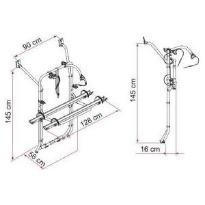 Fiamma Carry-Bike Vw T5 02096-17- - Fiamma - My Roof Tent