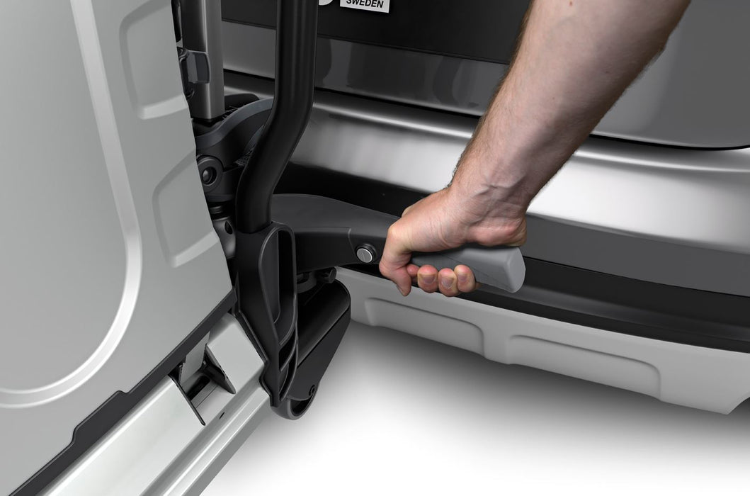 Thule EasyFold XT three-bike platform towbar bike rack black/aluminium Towbar Bike Rack - Thule - My Roof Tent