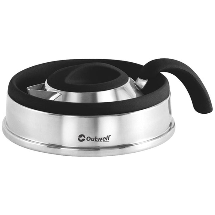 Collaps Kettle 2 5L Black: Space Saving and Collapsible Camping Kettle - Outwell - My Roof Tent