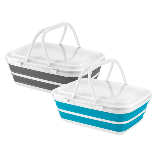 Collapsible-wares picnic basket and cooler K0207 - Quest - My Roof Tent