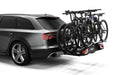 Thule Velo Space XT three-bike platform towbar bike rack black/aluminium Towbar Bike Rack - Thule - My Roof Tent