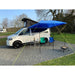 Campervan Awning Sun Canopy Sunshade Motorhome for 4 or 6mm Rail Blue T4 T5 T6 - Maypole - My Roof Tent