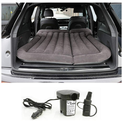 Camping Travel Inflatable Rear Car Boot Double Air Bed Mattress Grey - Streetwize - My Roof Tent