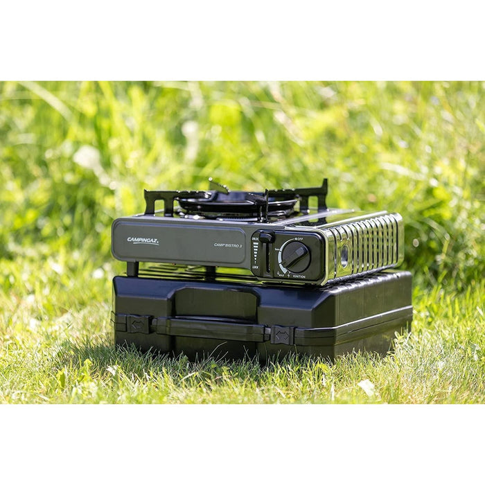 Campingaz Stove Camp Bistro 3 Camping Single Burner Hiking Outdoors Piezo - Campingaz - My Roof Tent