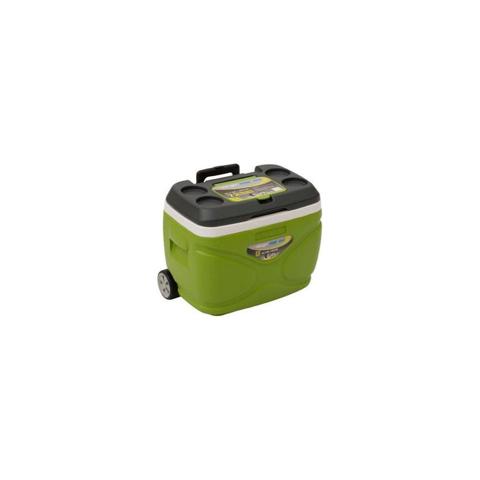 Vango Pinnacle Wheelie 30L 72H Cool Box Green Picnic Camping Food Drink Cooler - Vango - My Roof Tent